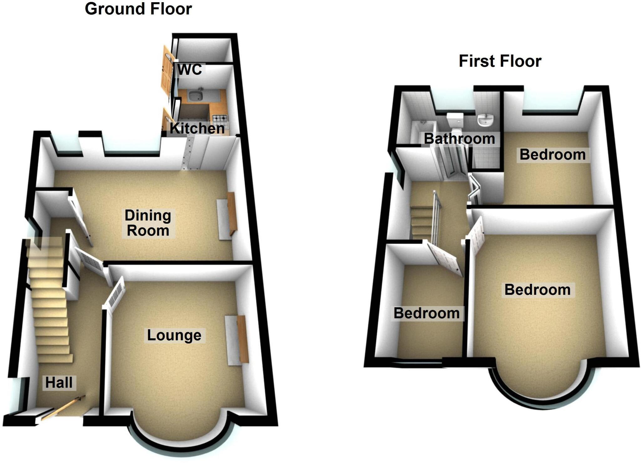 Arlon Avenue, Nuneaton floorplan