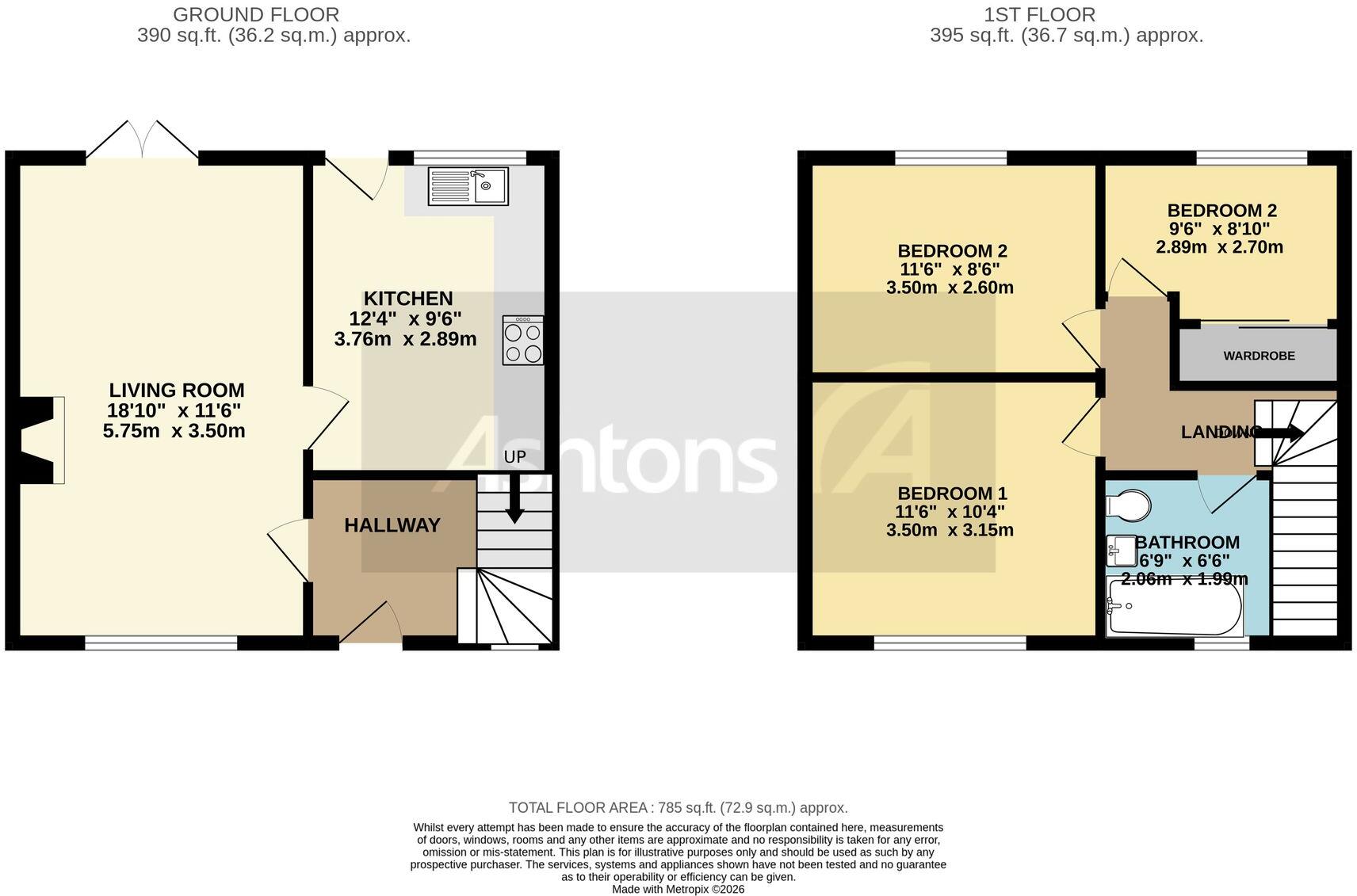Evans Place, Warrington, WA4 floorplan