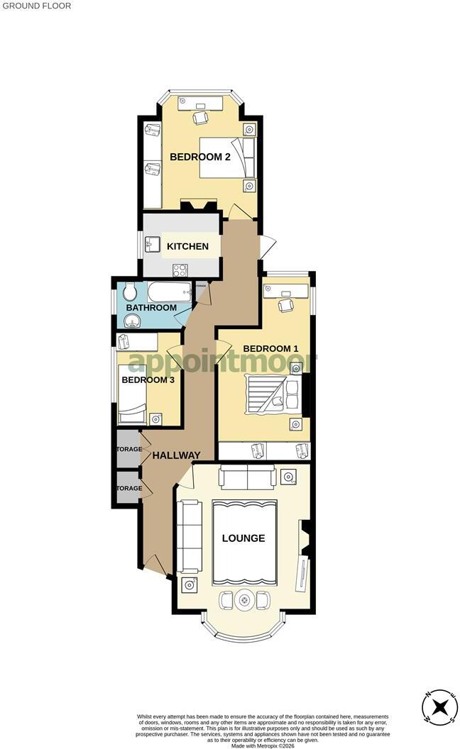 BEACH AVENUE, Leigh-On-Sea floorplan