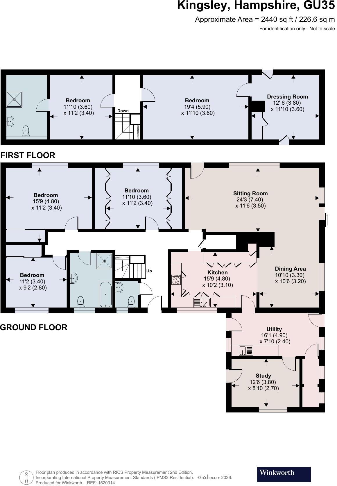 Kingsley, Hampshire, GU35 floorplan