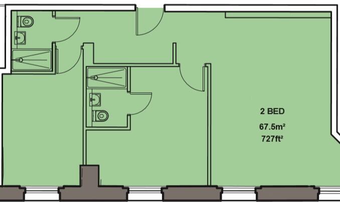 Printing Press House, M4 floorplan