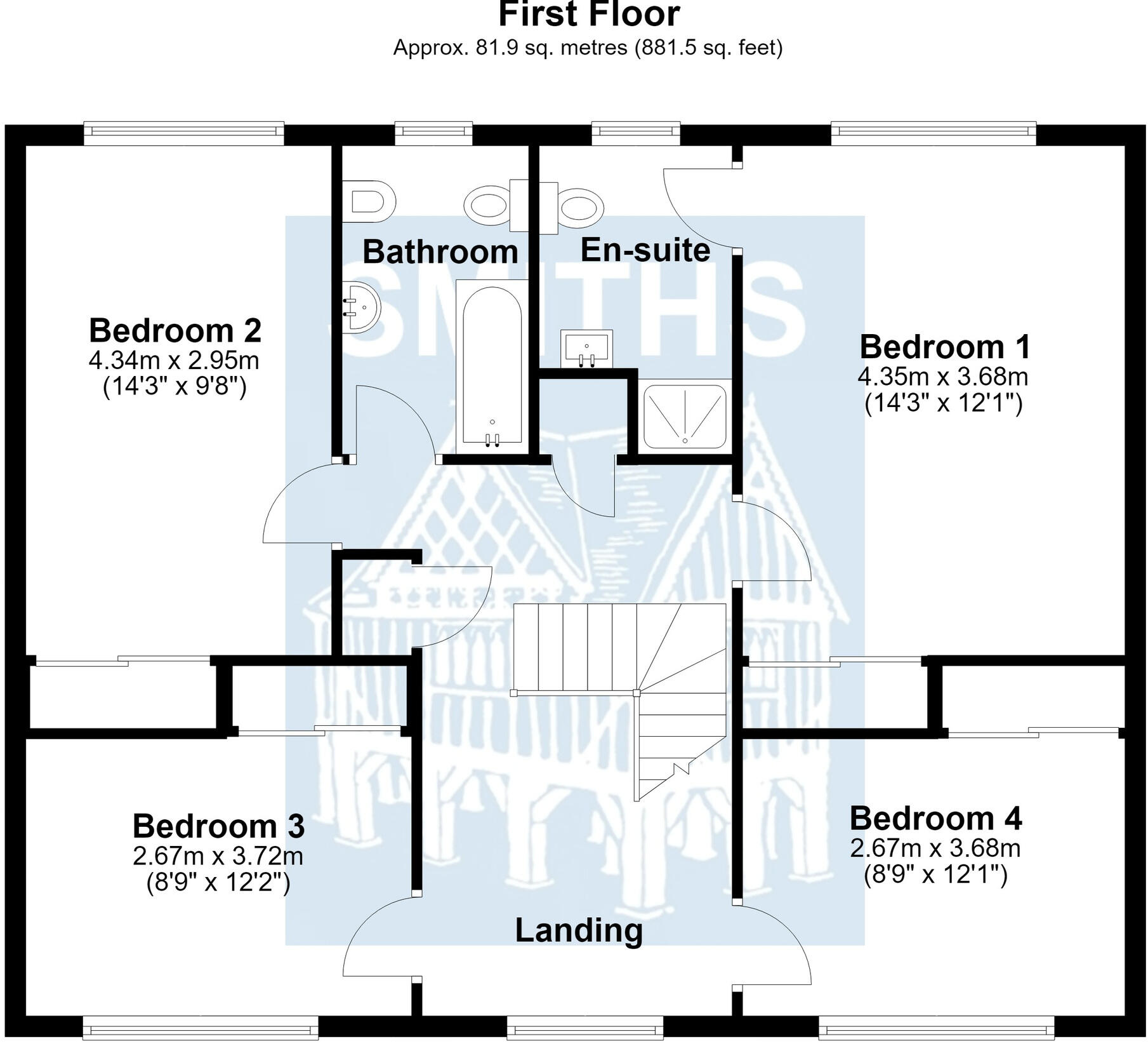 Culver Street, Newent floorplan