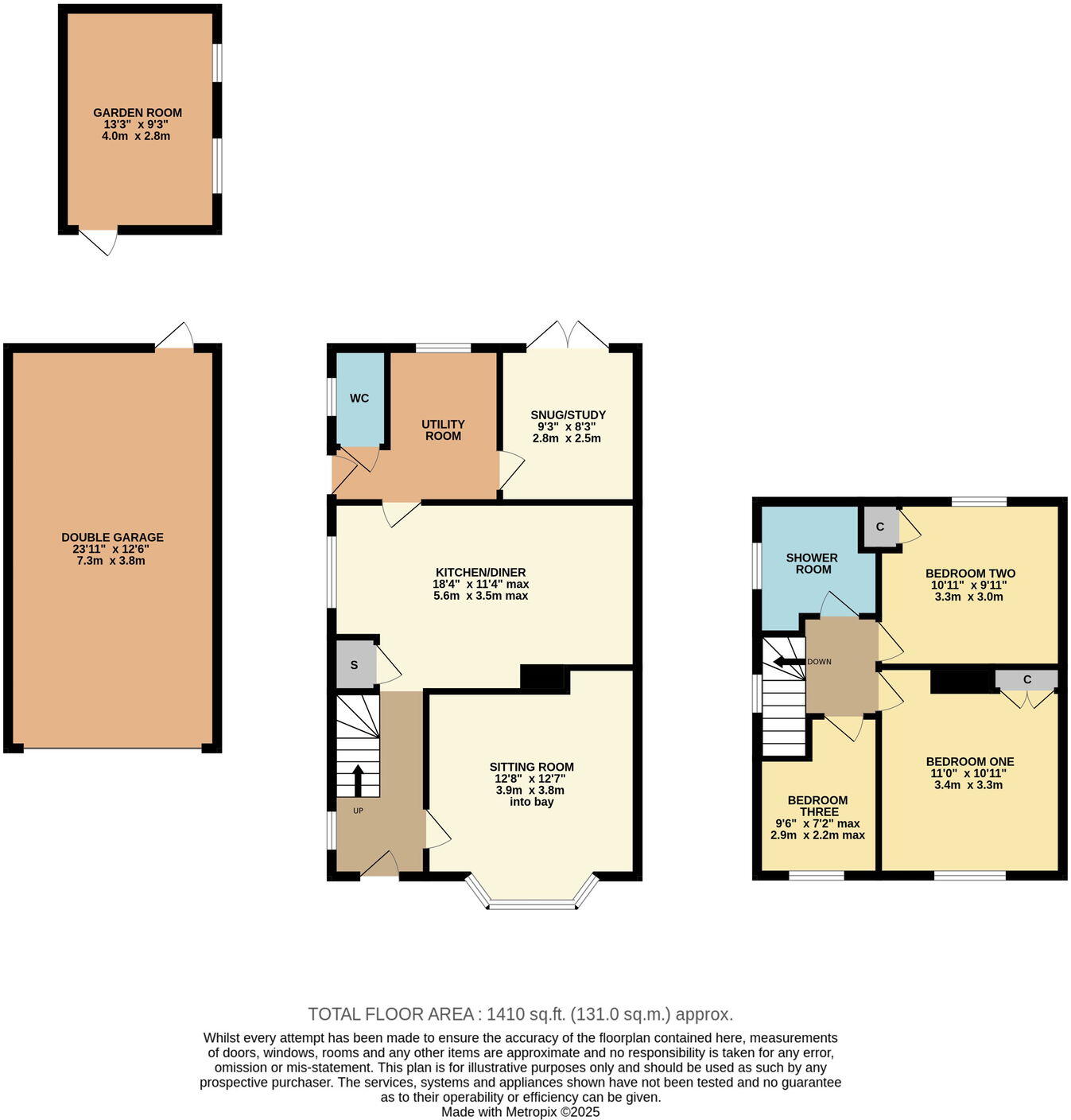 Bley Avenue, East Leake floorplan