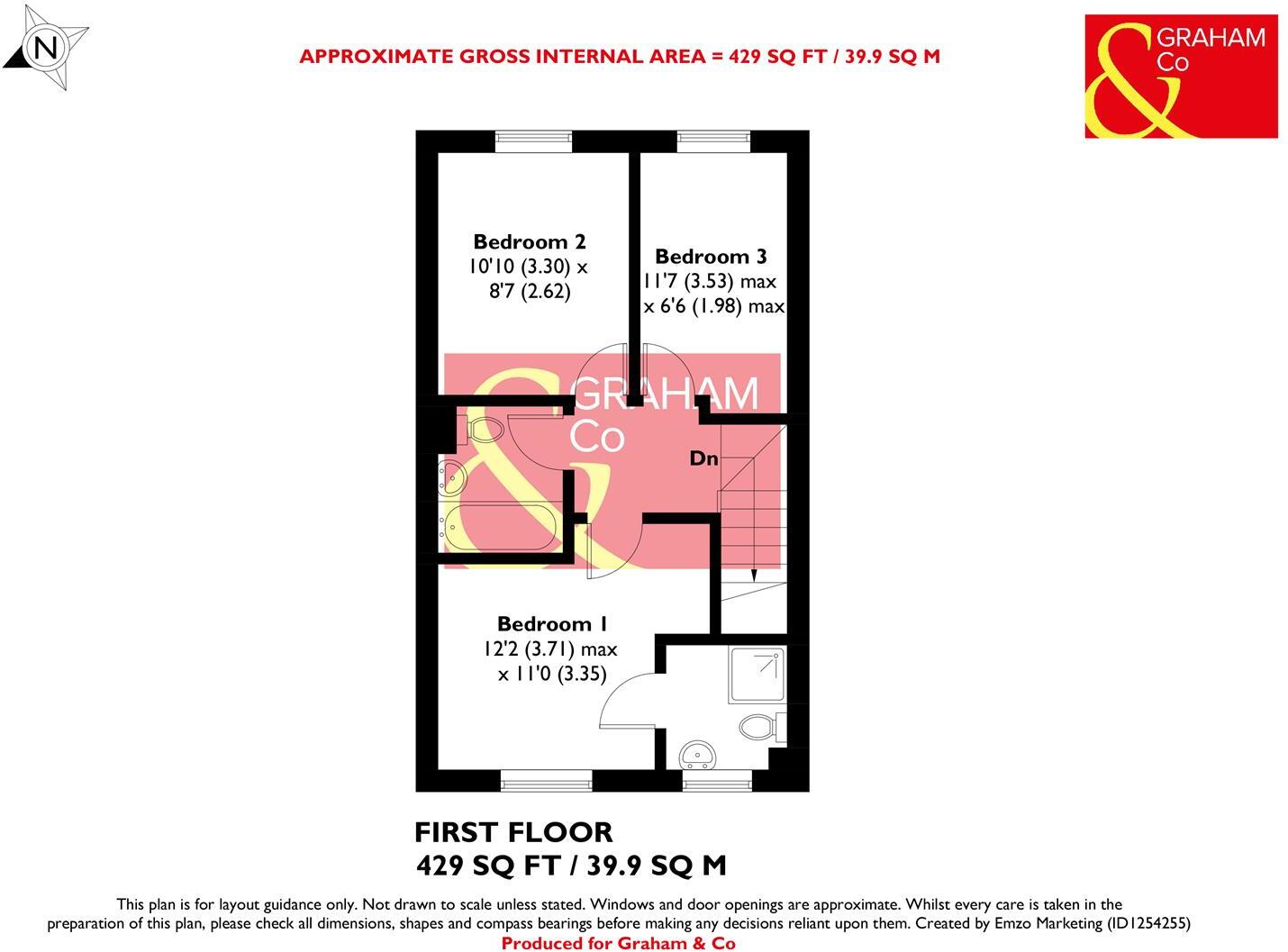 Alder Road, Andover floorplan