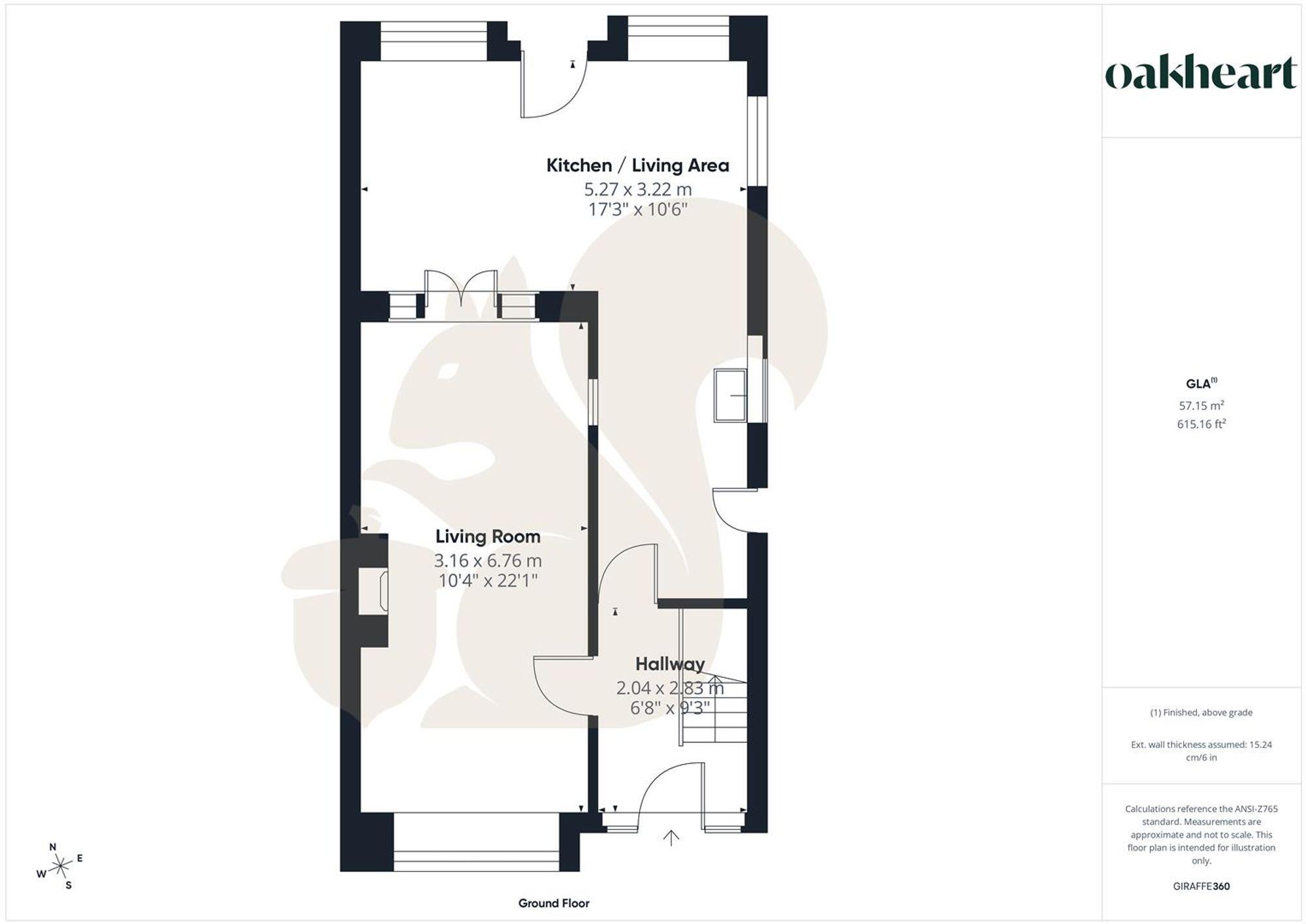 Edward Drive, Chelmsford, CM2 floorplan