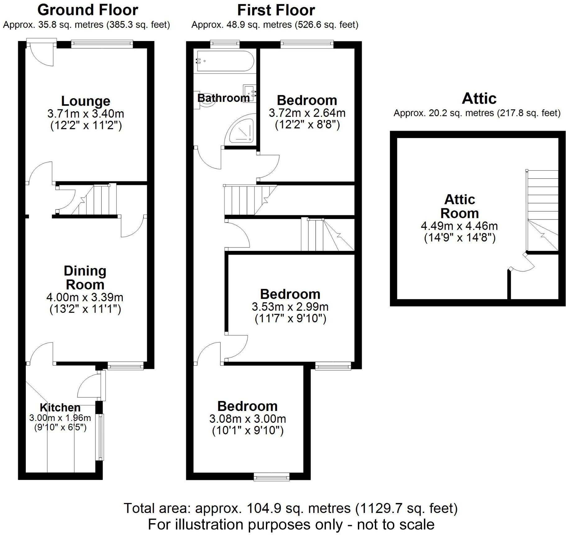 Arnold Street, Derby, Derbyshire, DE22 floorplan