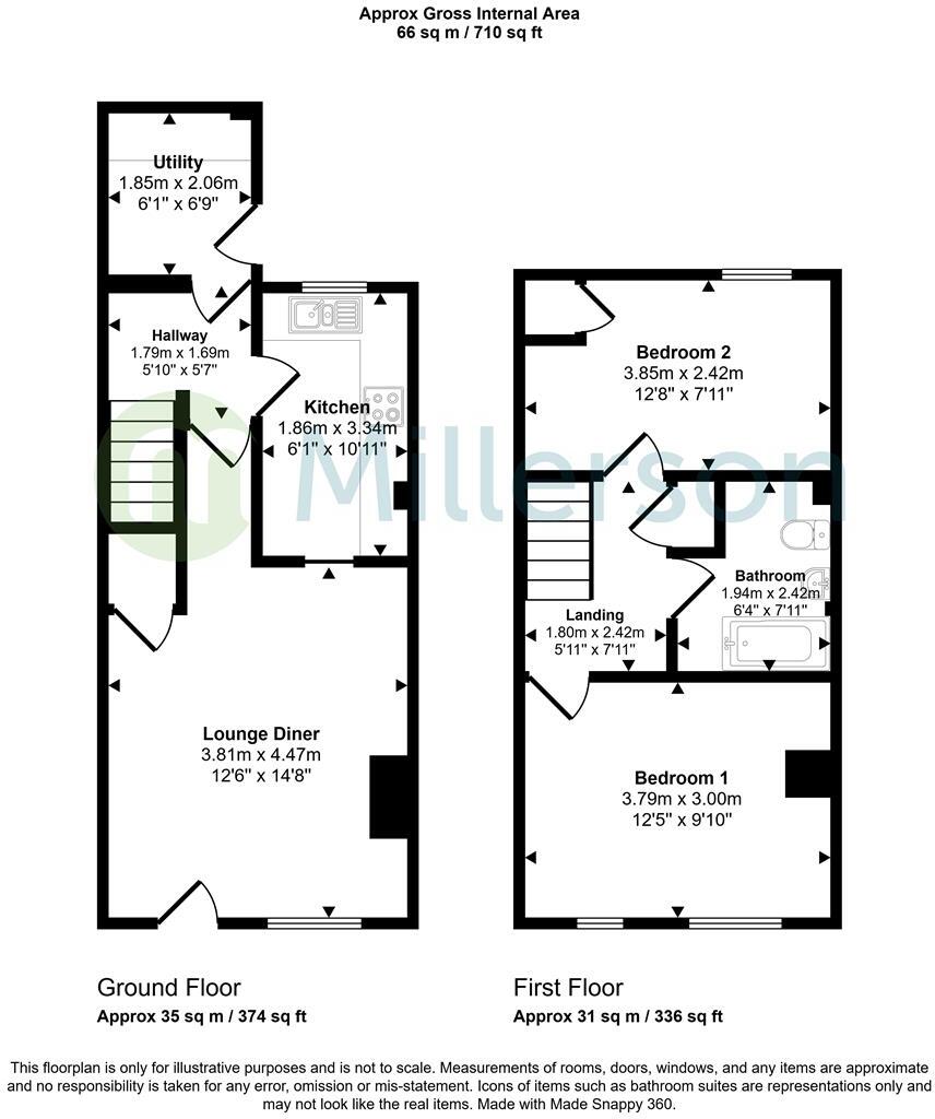 Trelawney Parc, St. Columb floorplan