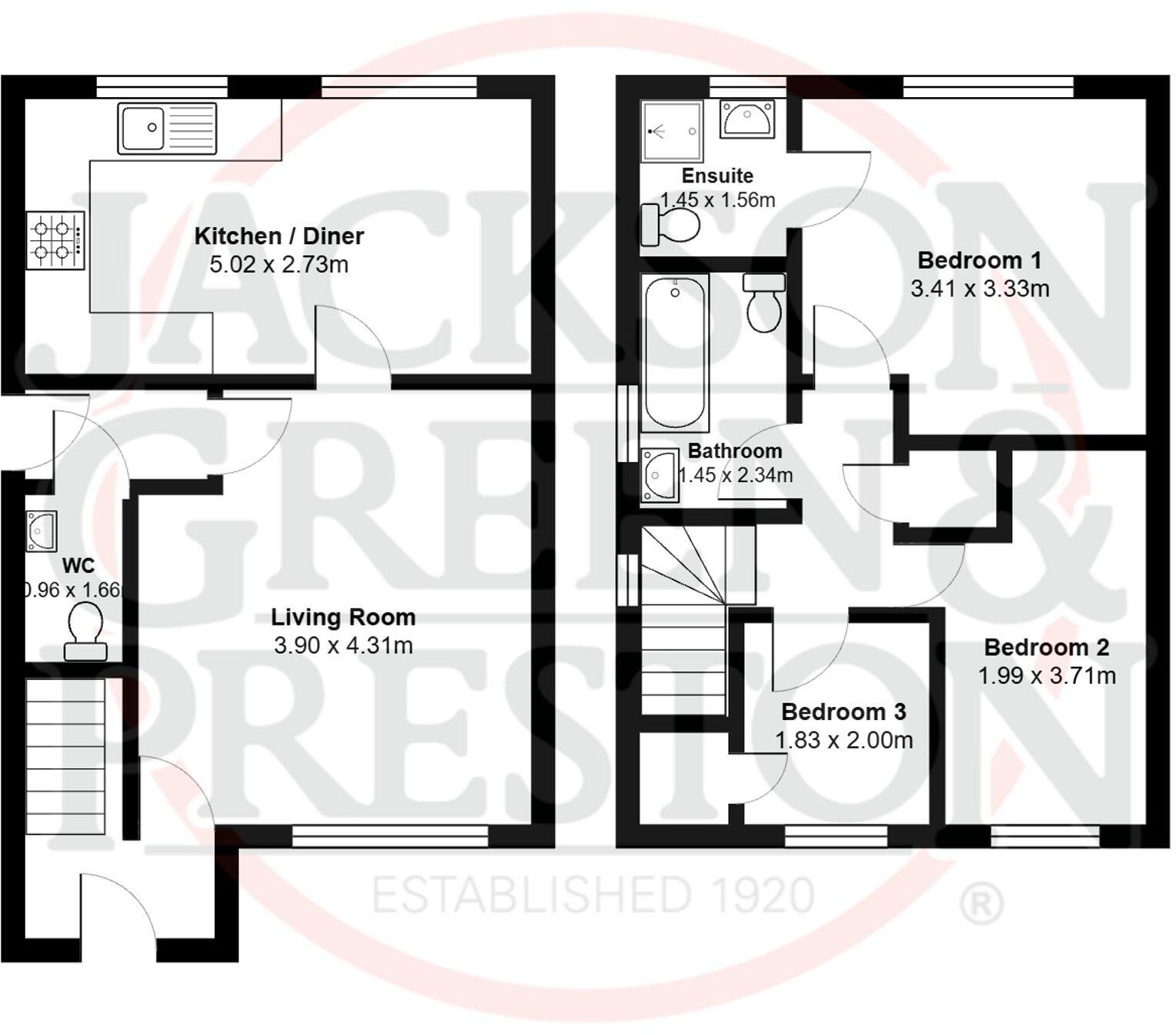 Utgard Way, Grimsby, DN33 floorplan