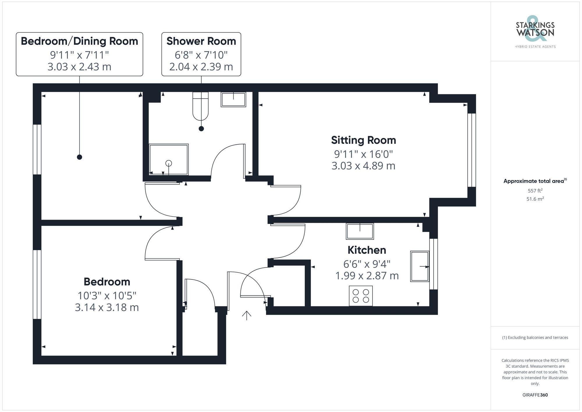 Parkside Court, Diss floorplan
