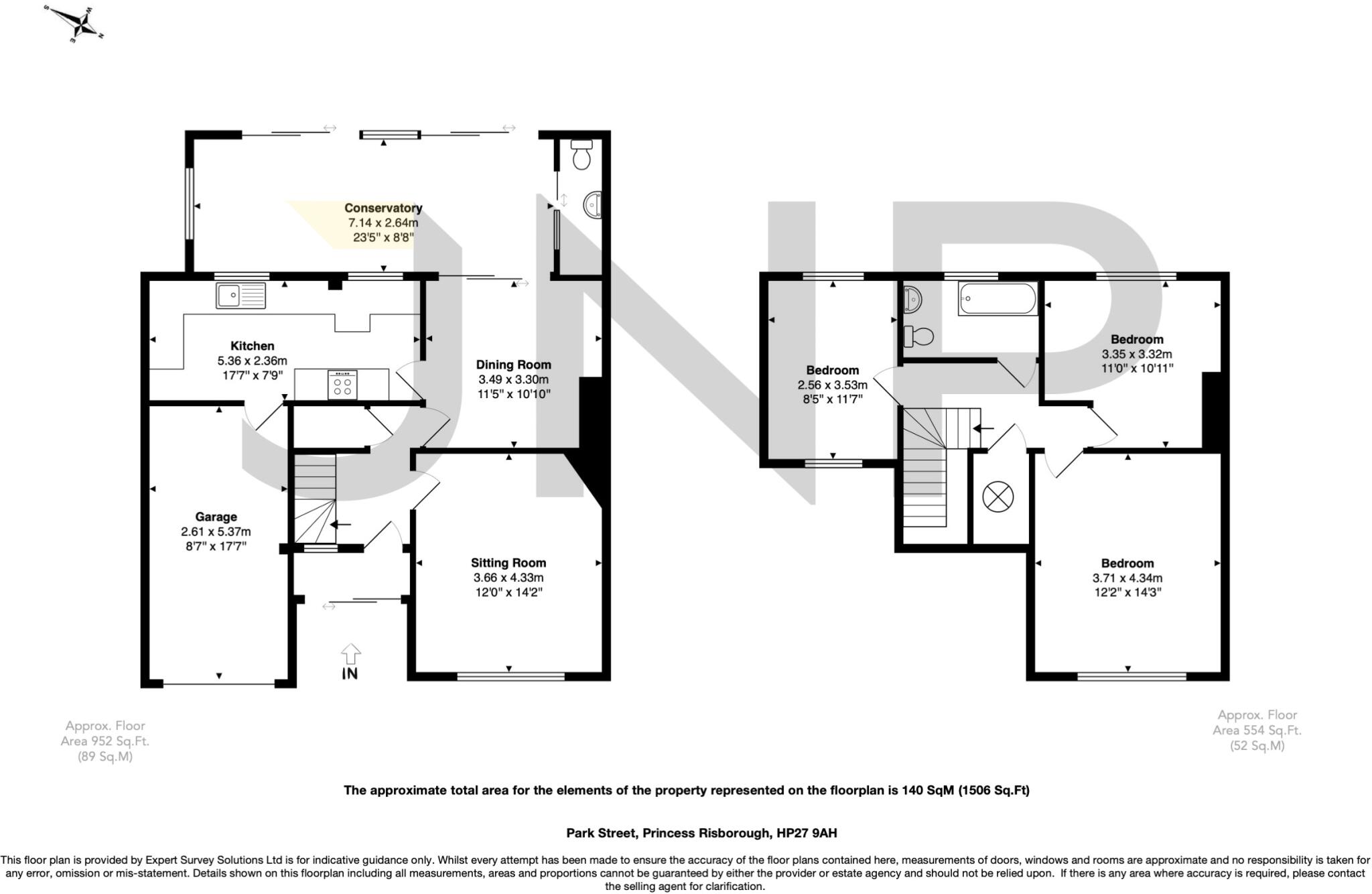 Park Street, Princes Risborough, Buckinghamshire, HP27 floorplan