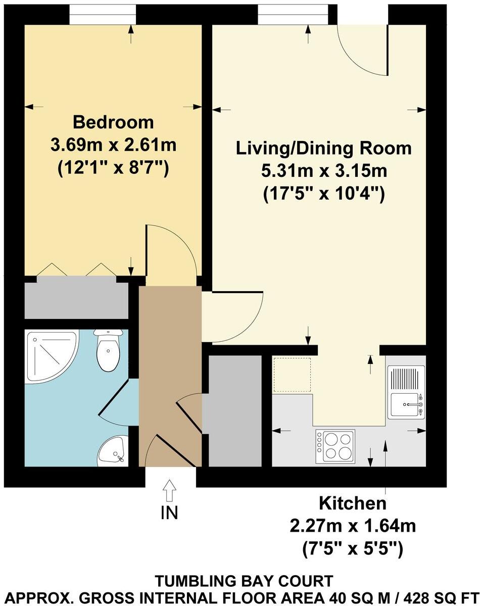 Henry Road, Tumbling Bay Court Henry Road, OX2 floorplan
