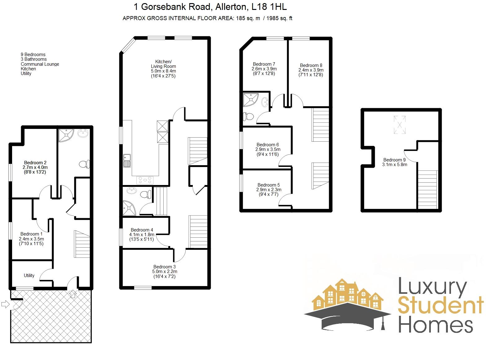 Gorsebank Road, Liverpool floorplan