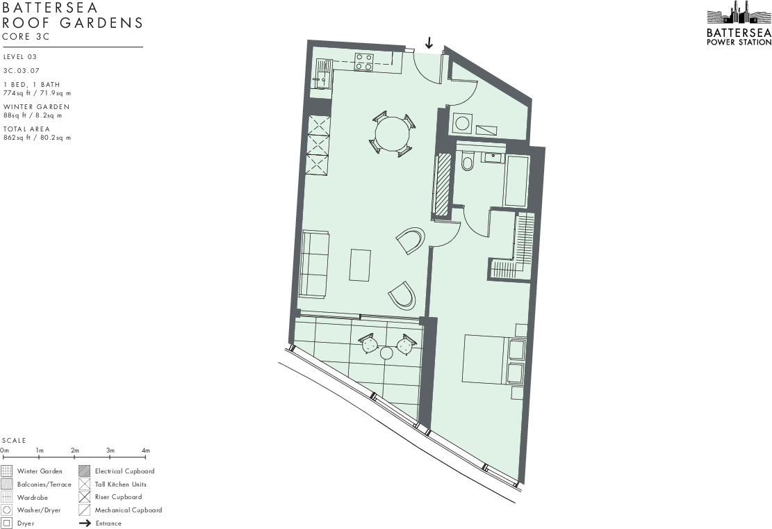 L-001251, 10 Electric Boulevard, Battersea floorplan