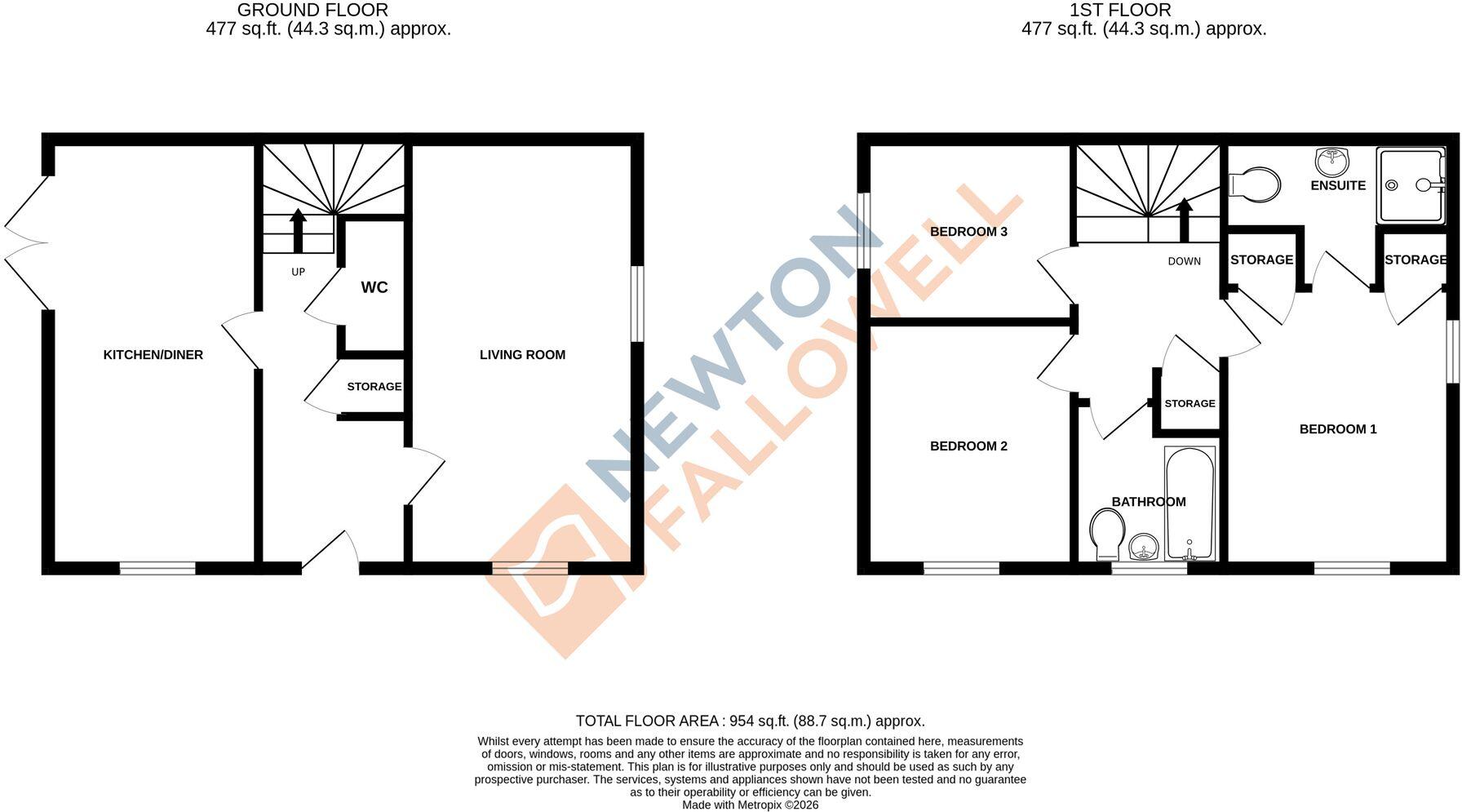 Shelsley Walsh Rise, Bourne, PE10 floorplan