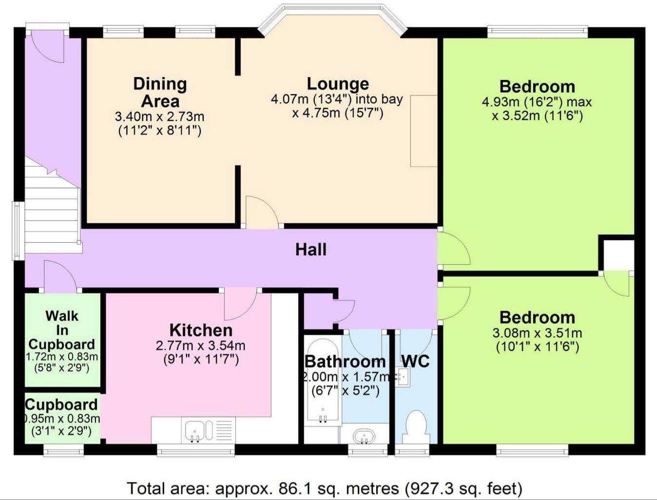 Lock Chase, Lewisham, London floorplan