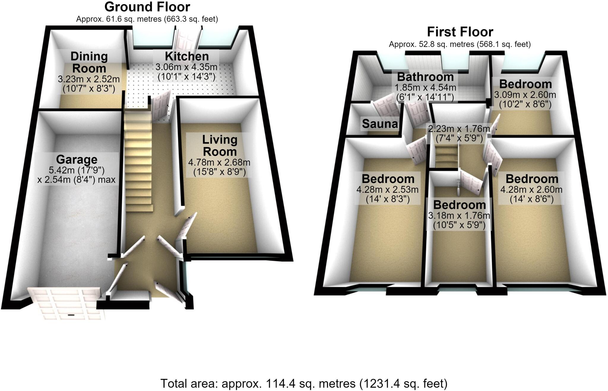 Foxglove Court, Shawclough, Rochdale, OL12 floorplan
