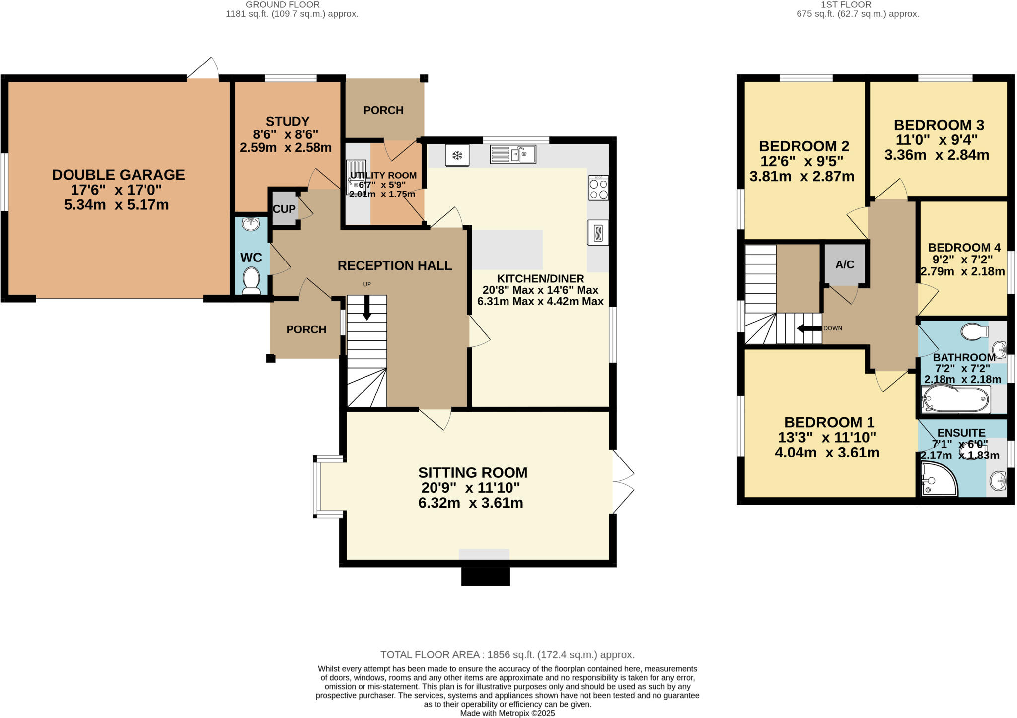 Wood Lane, Blue Anchor, Minehead, Somerset, TA24 floorplan