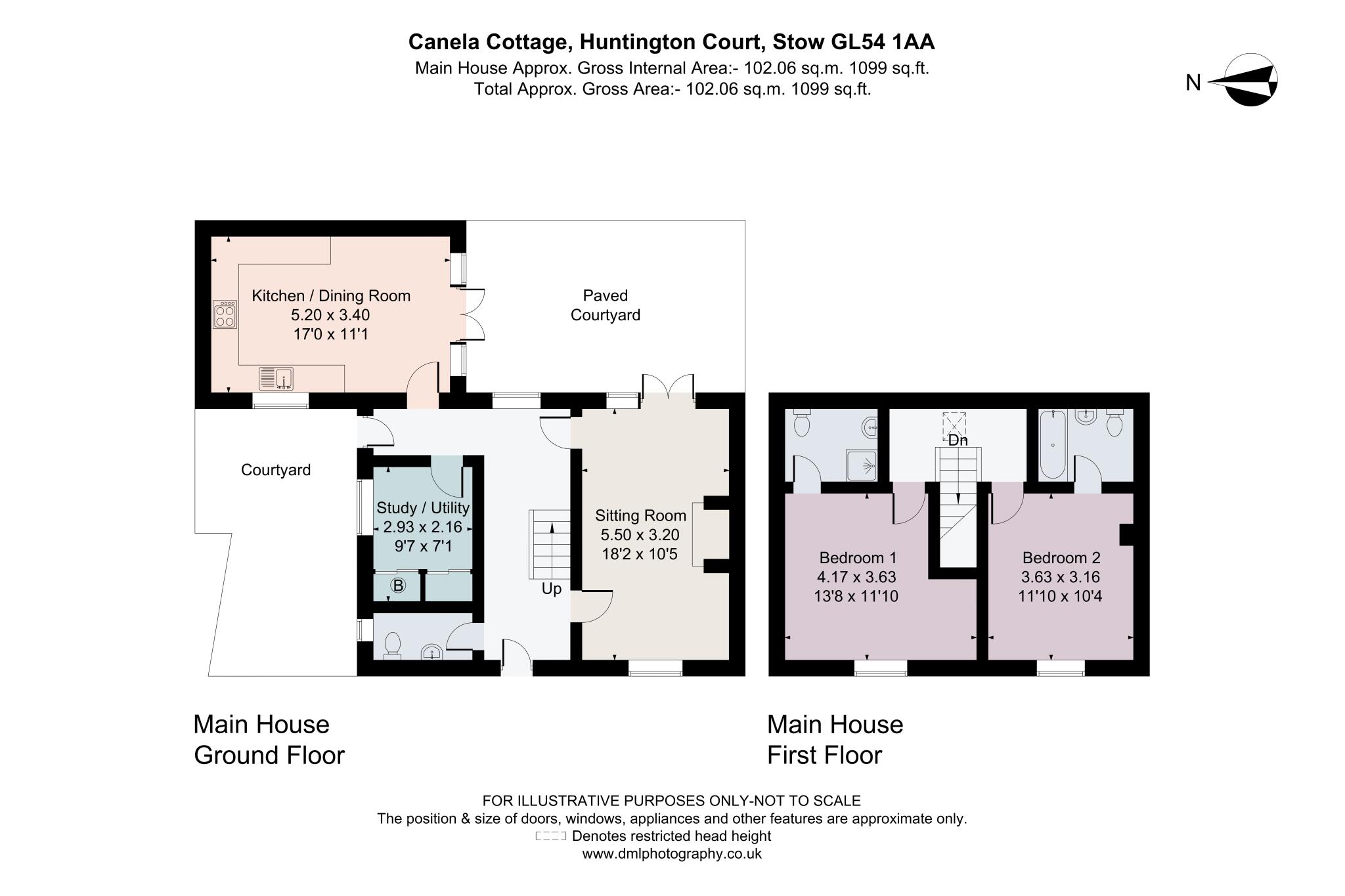 Huntington Courtyard, Sheep Street, Stow On The Wold, Gloucestershire, GL54 floorplan