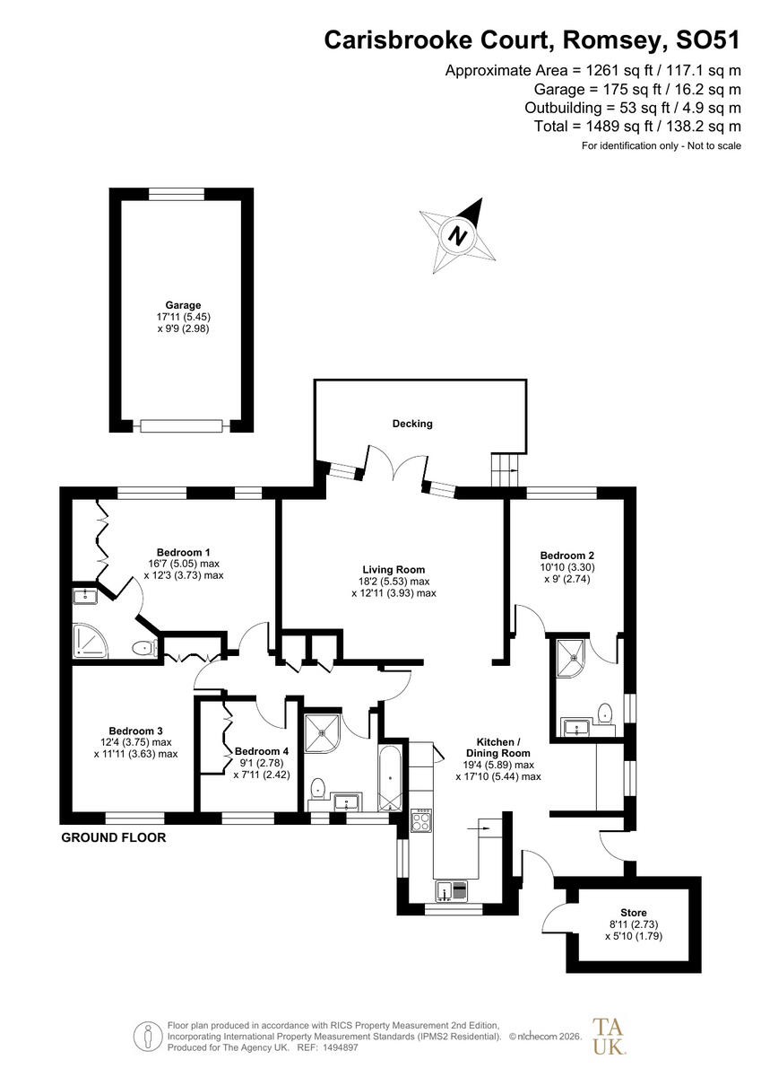 Carisbrooke Court, Romsey, SO51 floorplan