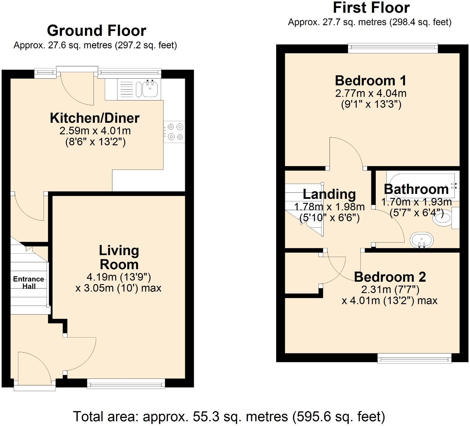 Honeysuckle Close, Sale, Greater Manchester, M23 floorplan
