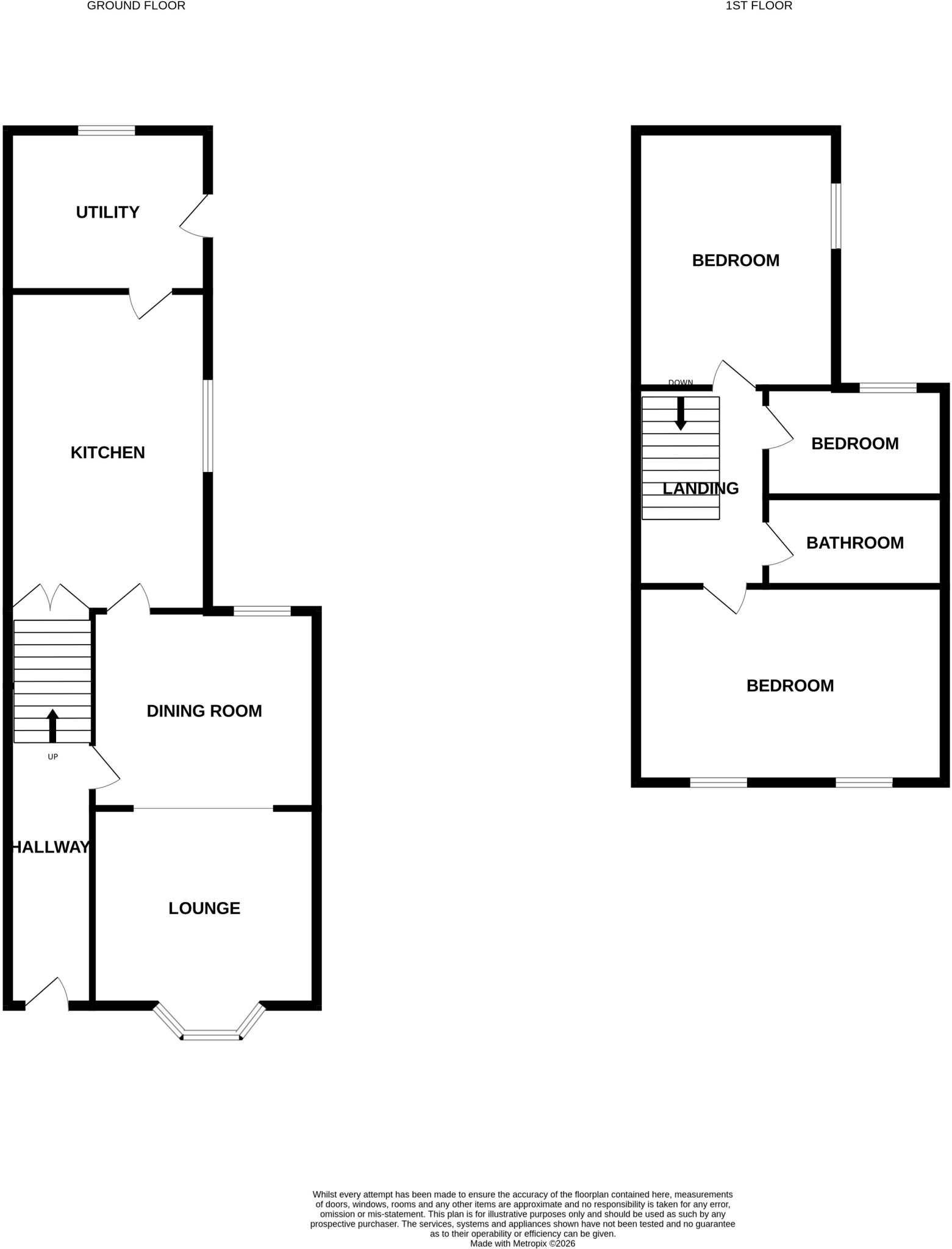Alan Street, Northwich floorplan