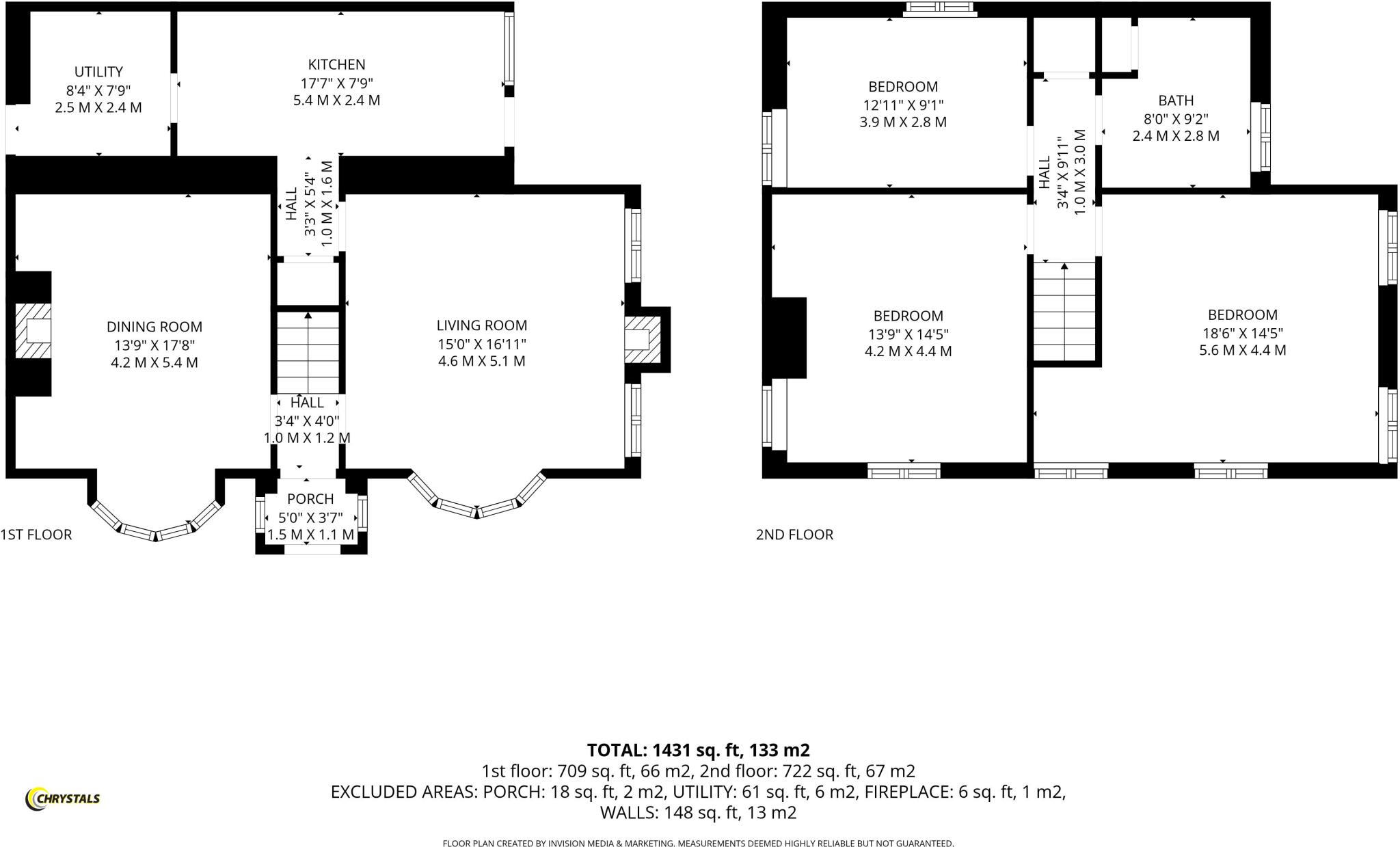 Bradda Cottage, Tower Road, Port Erin floorplan