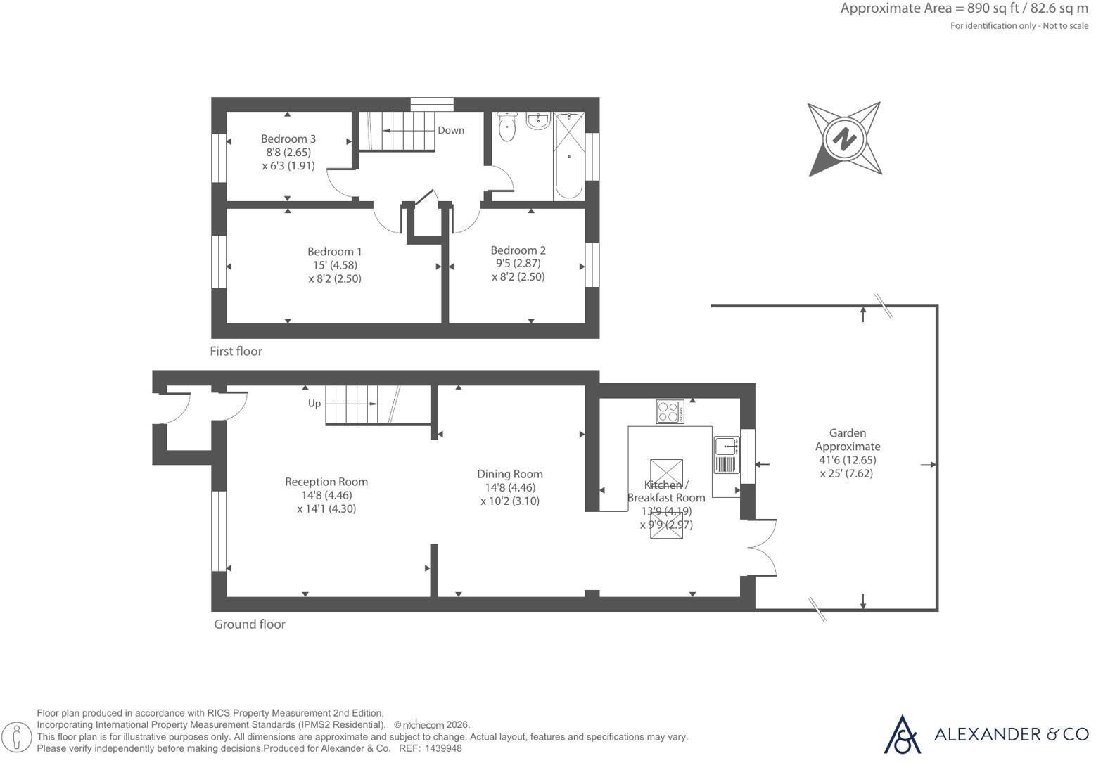 Coltsfoot Green, Luton, Bedfordshire floorplan