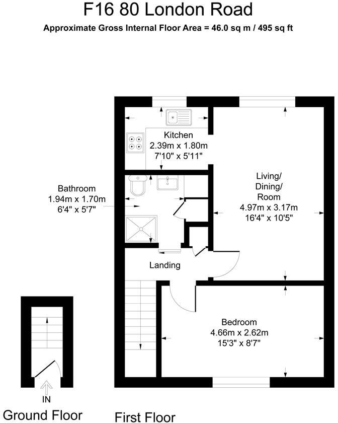 London Road, Benfleet floorplan