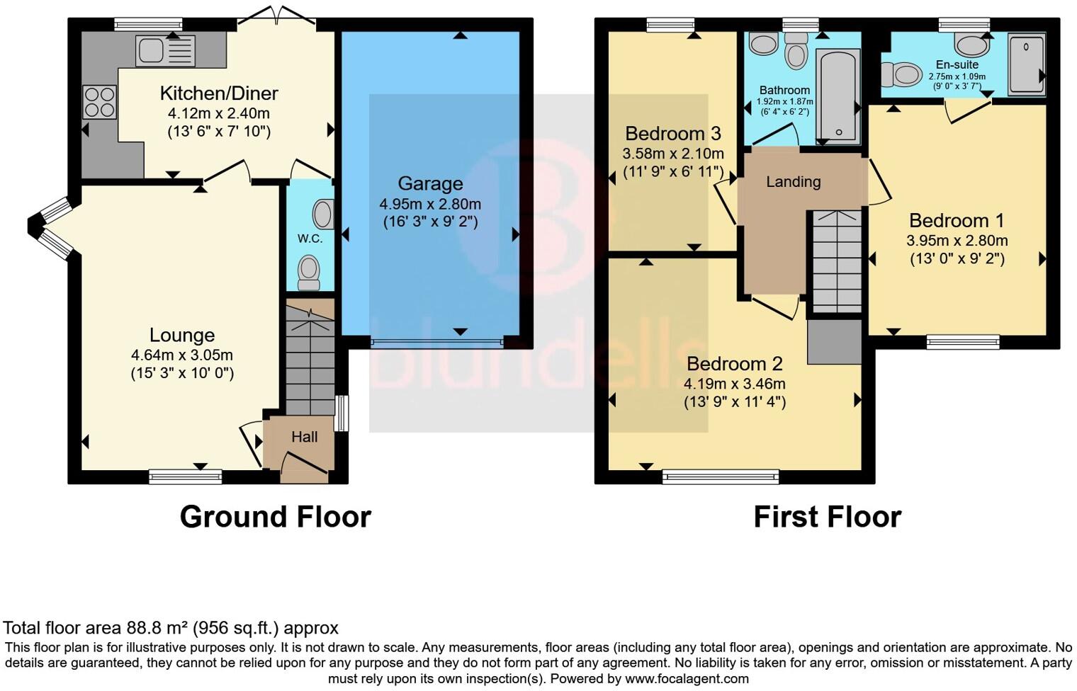 Darnbrook Drive, Sheffield, S5 floorplan
