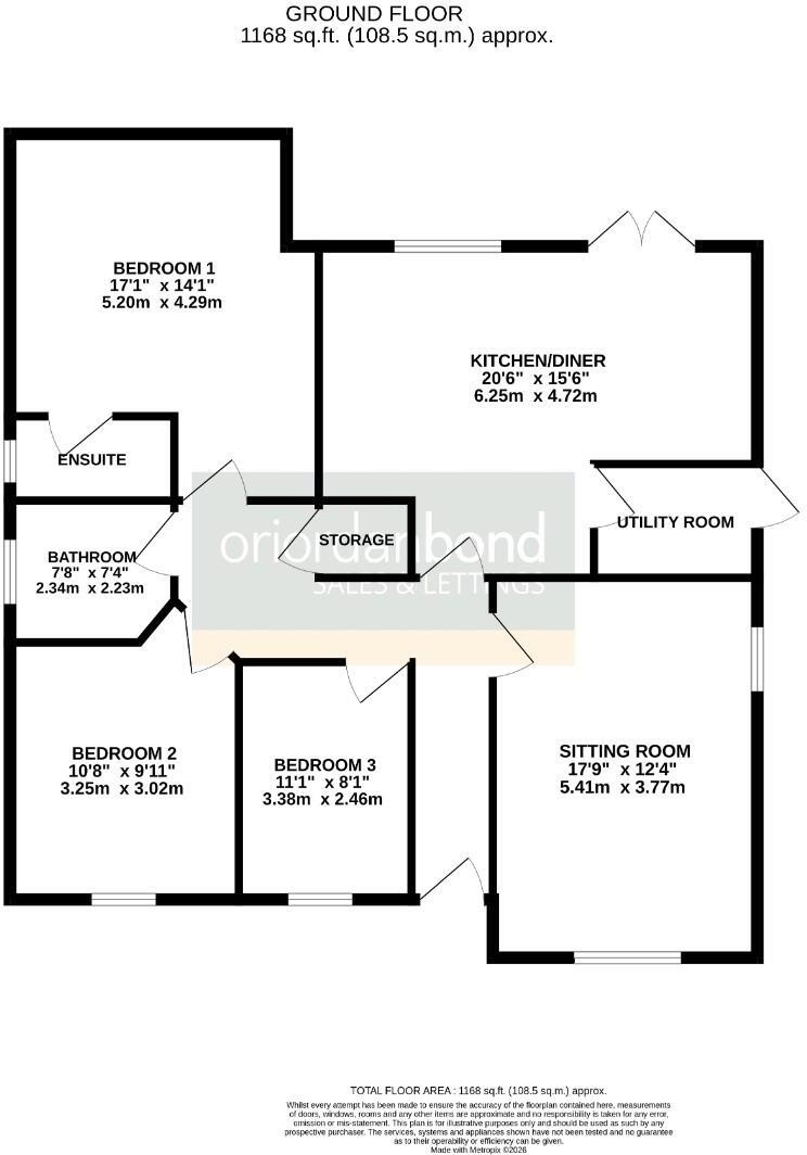 Billing Road East, Abington Vale, Northampton NN3 floorplan