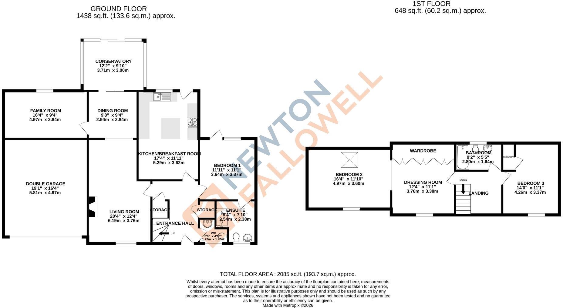 Cedar Road, Stamford, PE9 floorplan