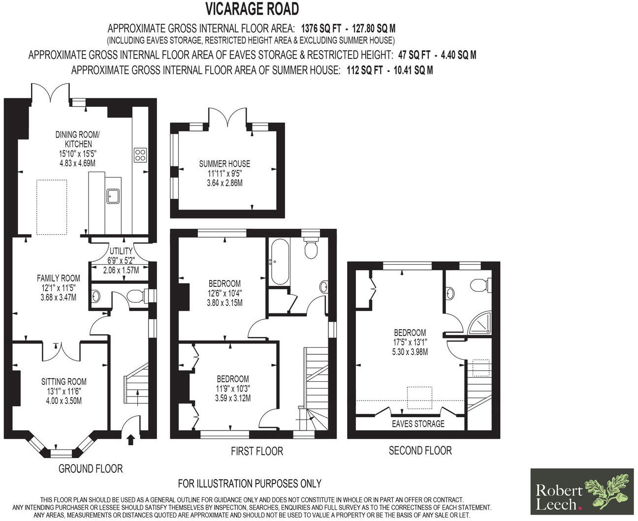 Vicarage Road, Lingfield, RH7 6EZ floorplan
