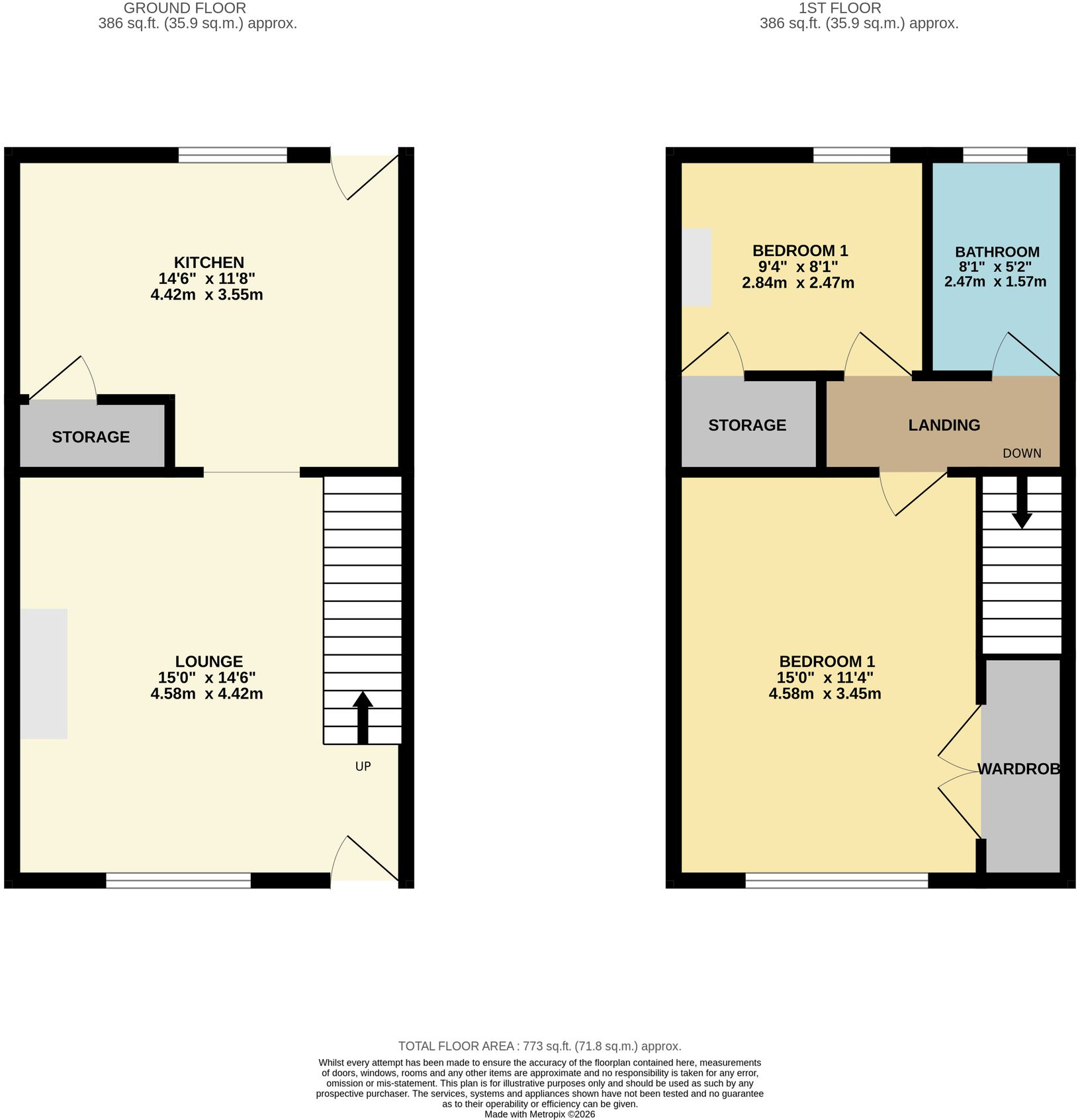 Bury Road, Tottington, BL8 floorplan