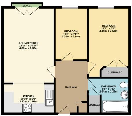 White Star Place, Southampton, City Of Southampton floorplan
