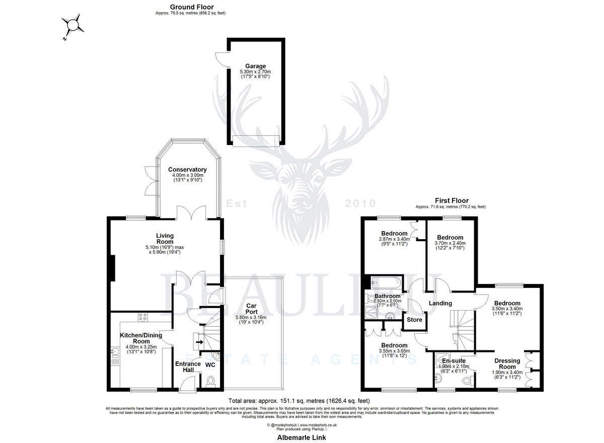 Albemarle Link, Beaulieu Park, CM1 6 floorplan