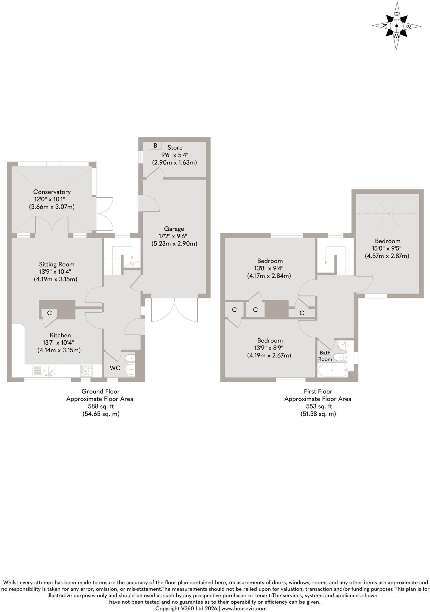 Coastal Three Bedroom House in Wells-Next-The-Sea floorplan