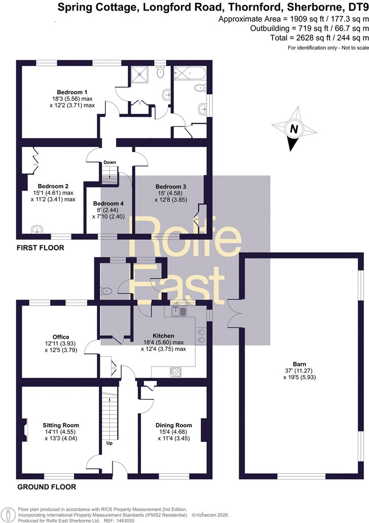 Longford Road, Thornford, Sherborne floorplan