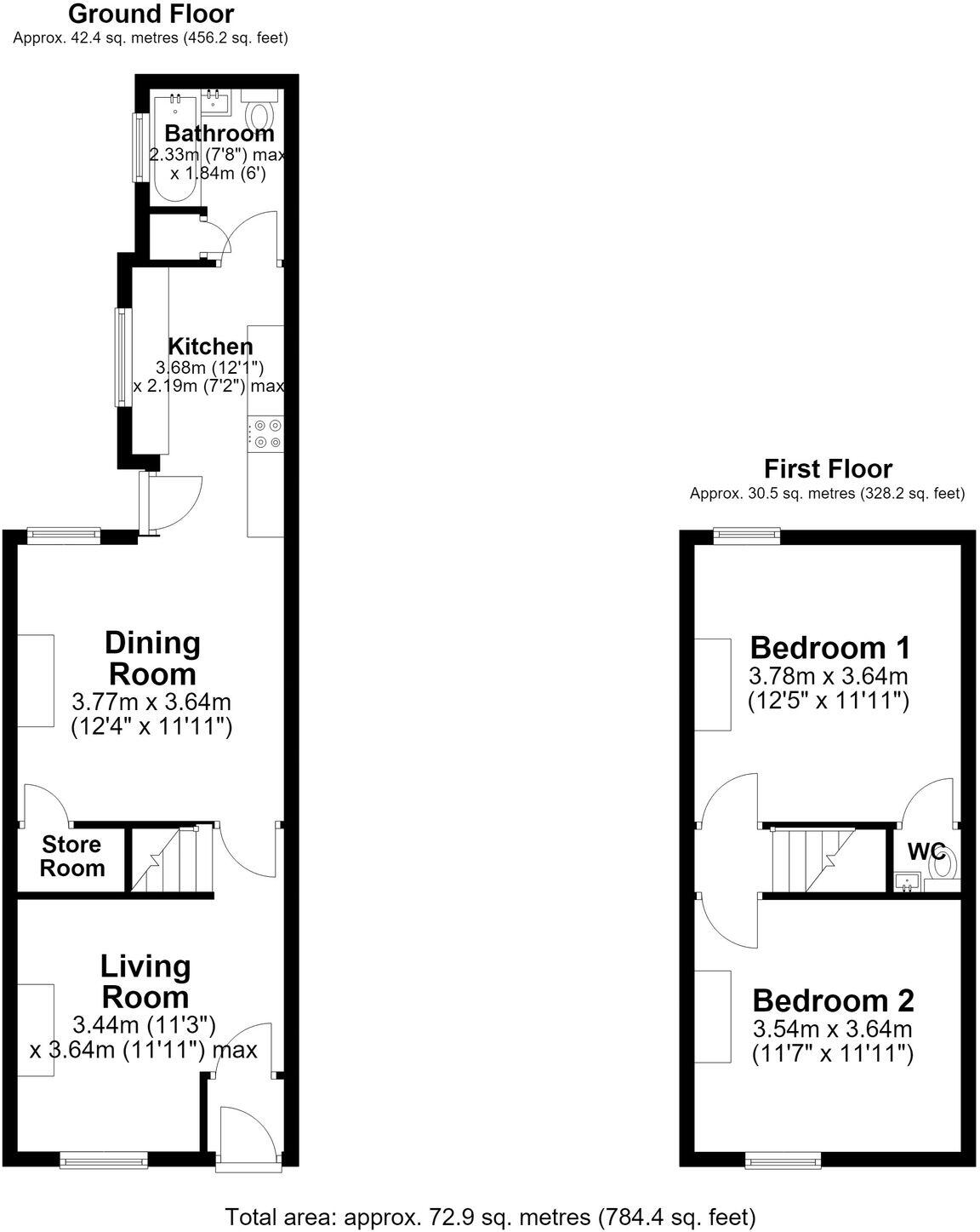 Frederick Street, Warrington, WA4 floorplan