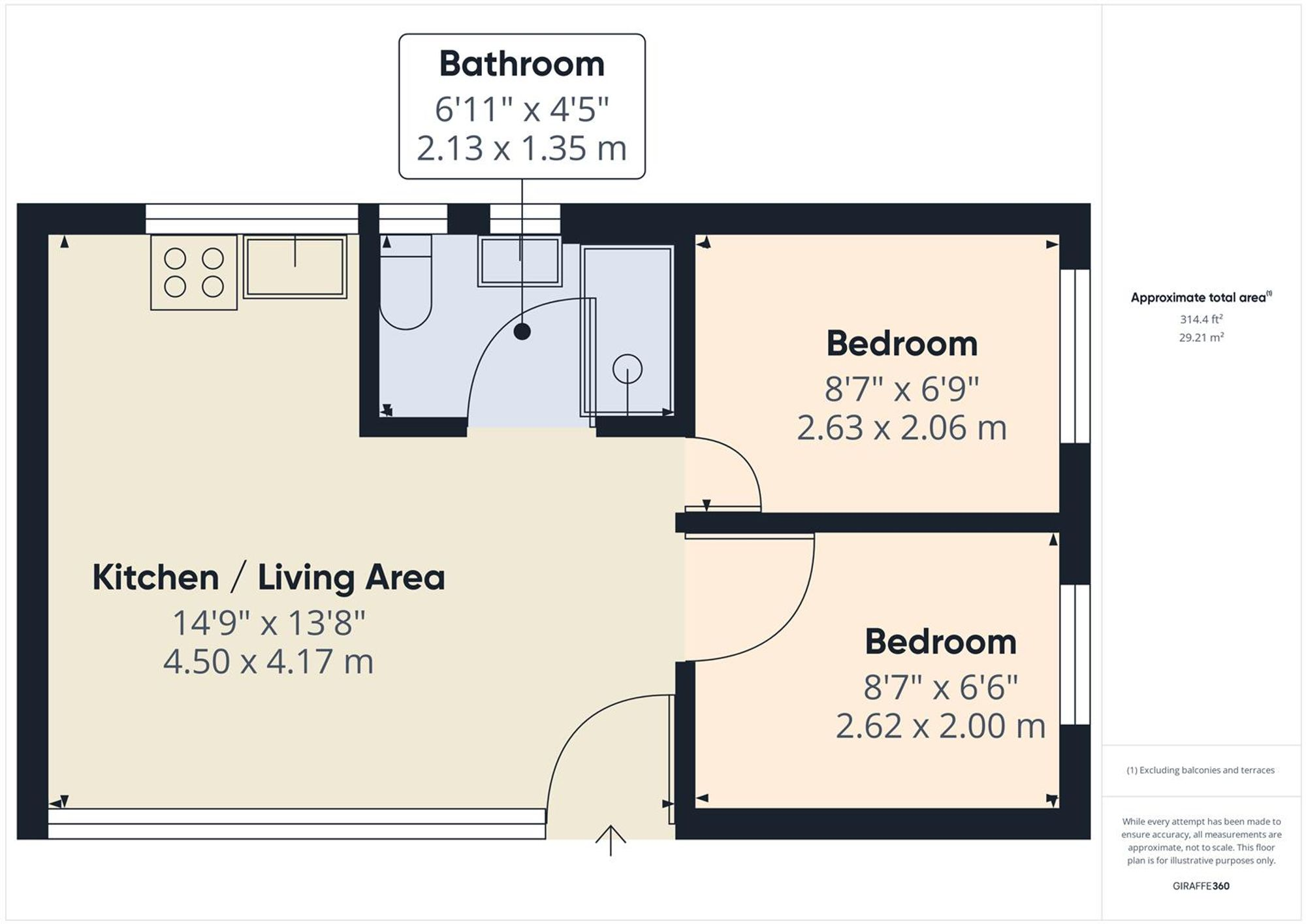 95, Kings Chalet Park, Overstrand Road, NR27 floorplan