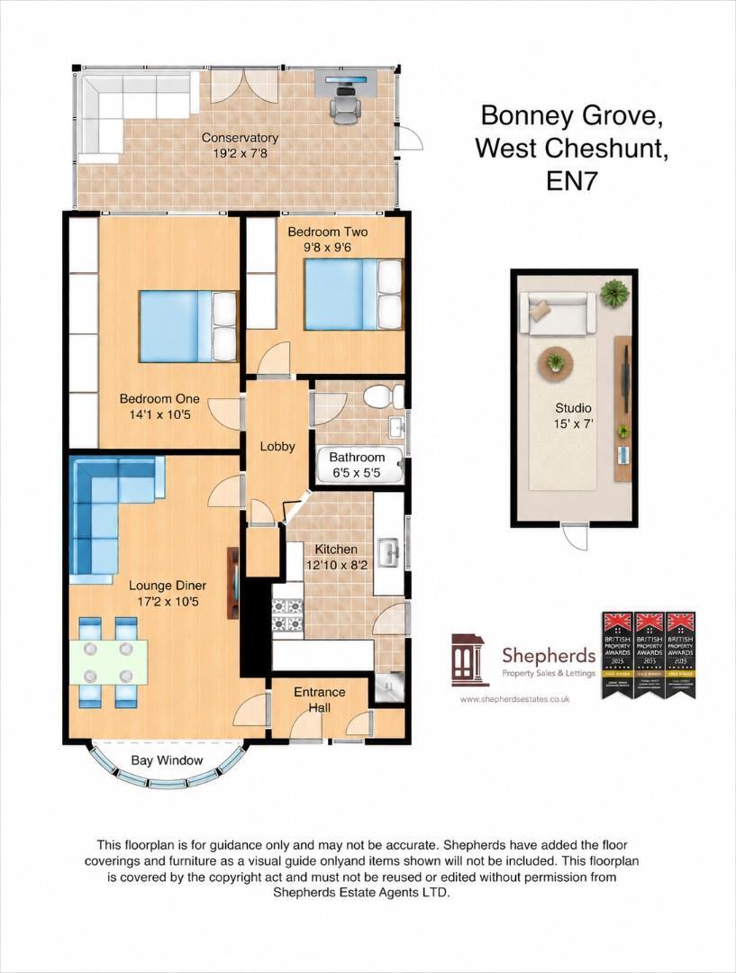 Bonney Grove, Goffs Oak floorplan