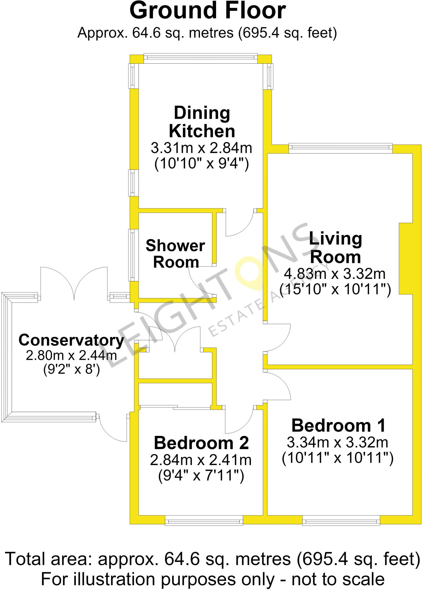 Airedale View, Cross Hills, BD20 floorplan