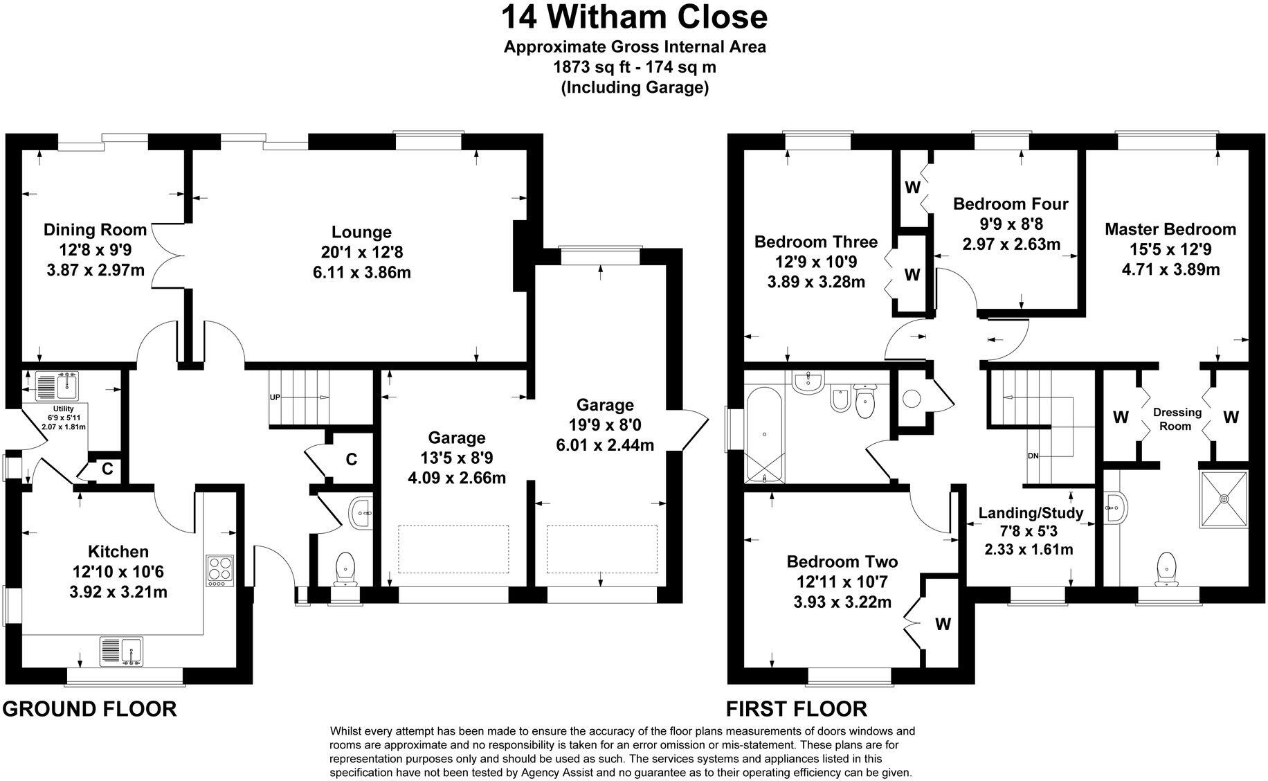 Witham Close, Valley Park, SO53 floorplan