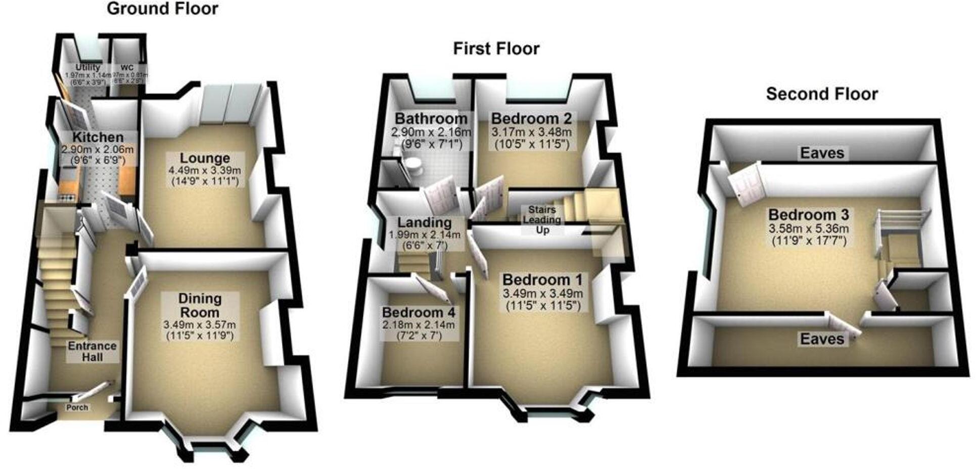Eastfield Road, Wellingborough, NN8 floorplan