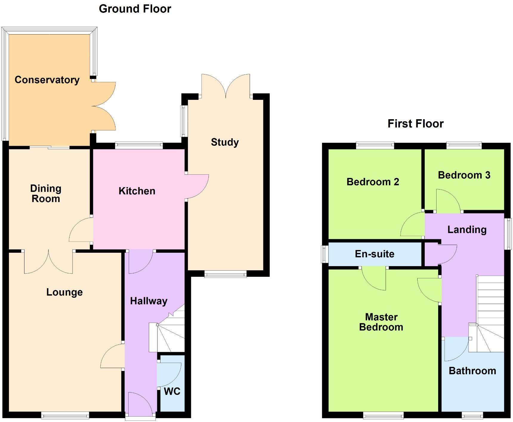 Lansborough Close, Leyland, Lancashire, PR25 floorplan