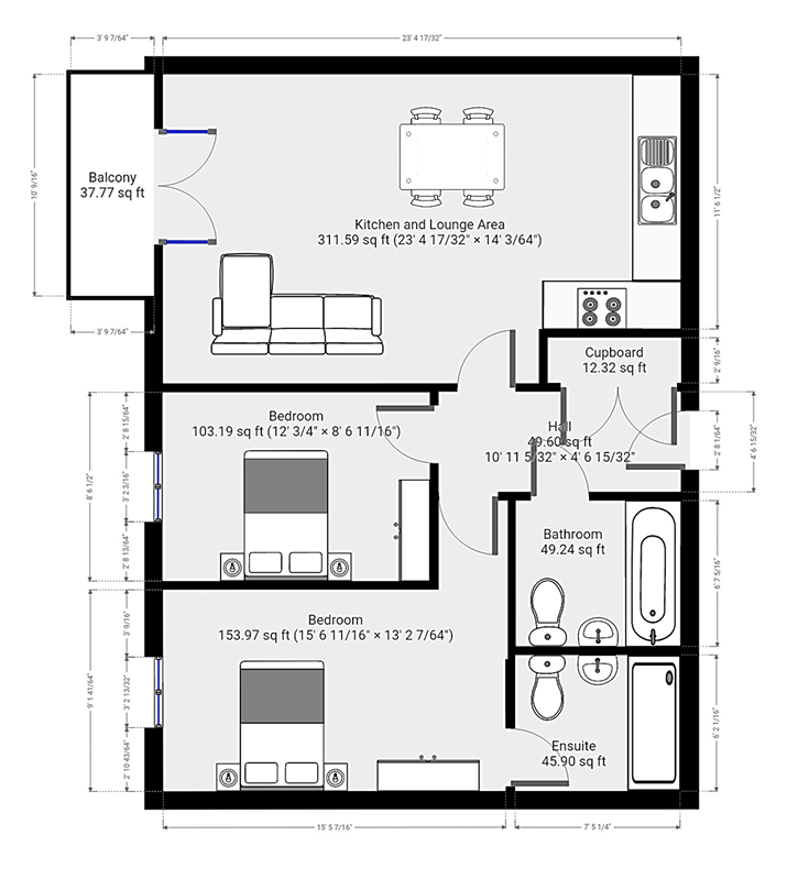 Riverside Wharf, Bishops Stortford, Hertfordshire floorplan