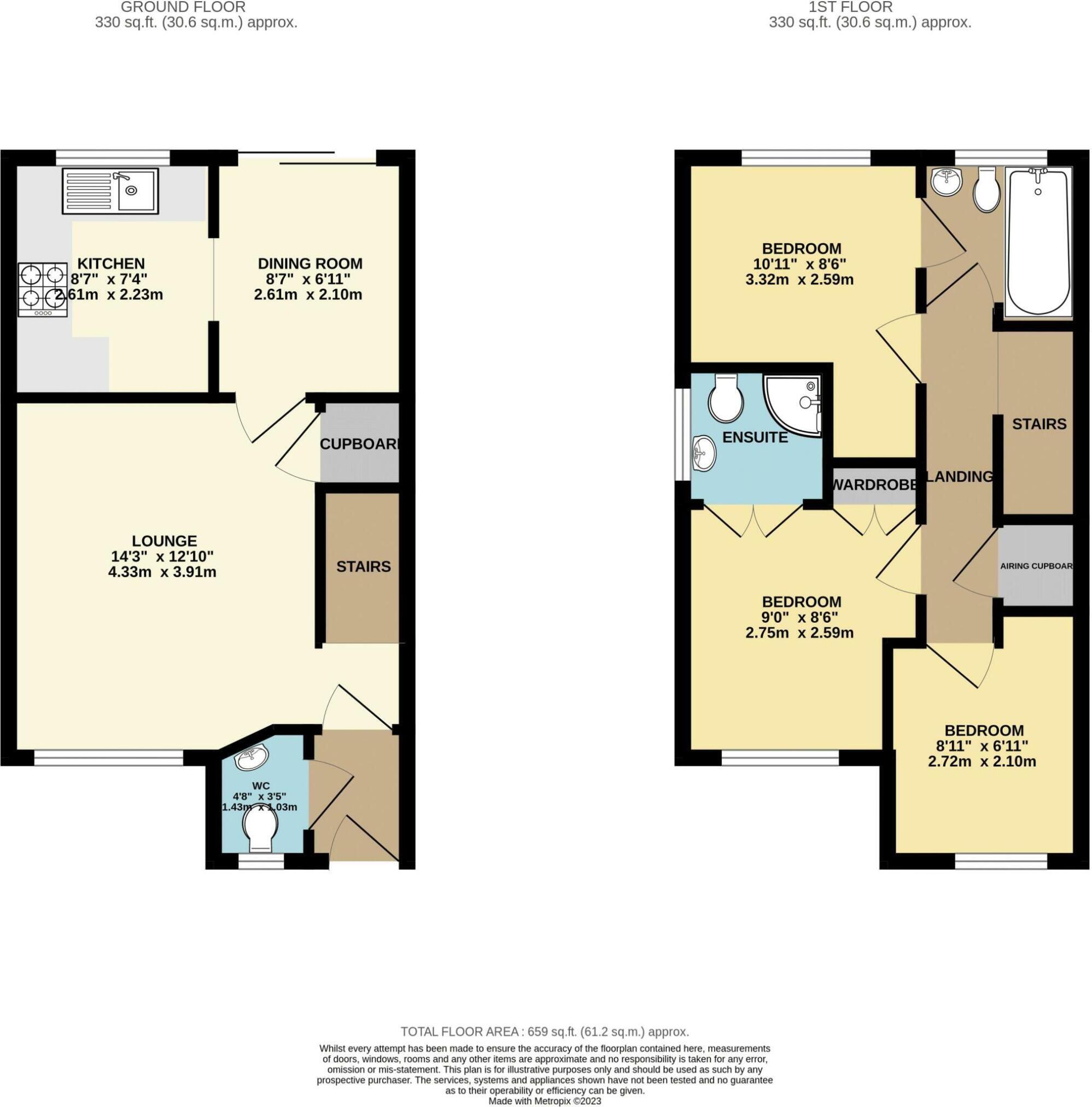 Lych Gate Mews, Lydney floorplan