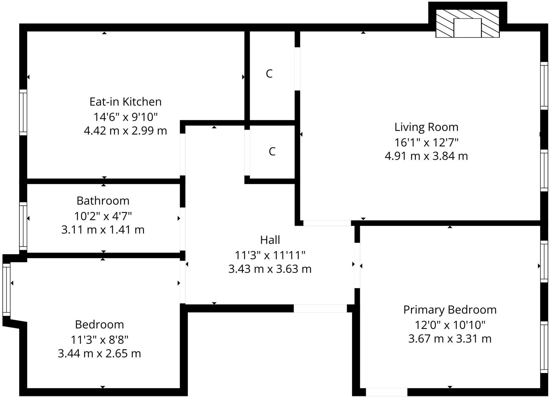 Flat 1/1, 20 Nithsdale Road, Strathbungo, G41 2AN floorplan