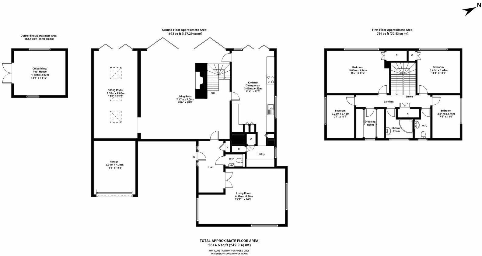 The Orchard, Ferry Road, Hullbridge, SS5 floorplan
