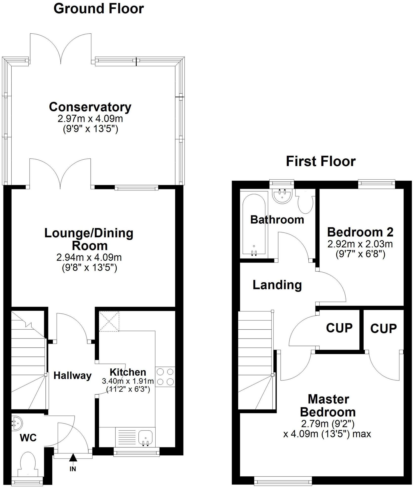 Burridge Close, Marston Moretaine, MK43 floorplan