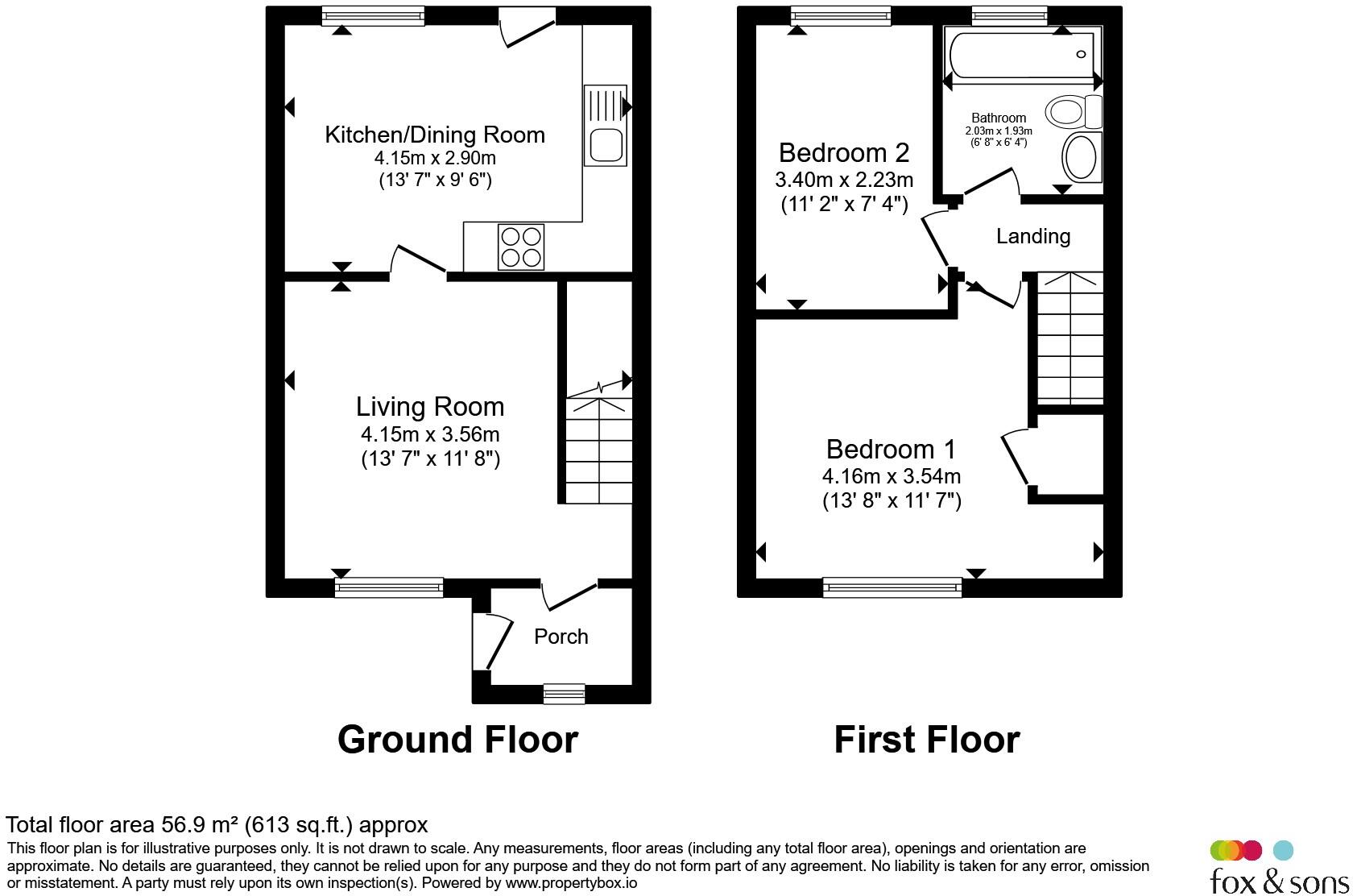 Cerne Close, West End, Southampton floorplan